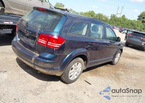 2015 Dodge Journey American Value Pkg from USA, damaged, VIN 3C4PDCAB8FT631725